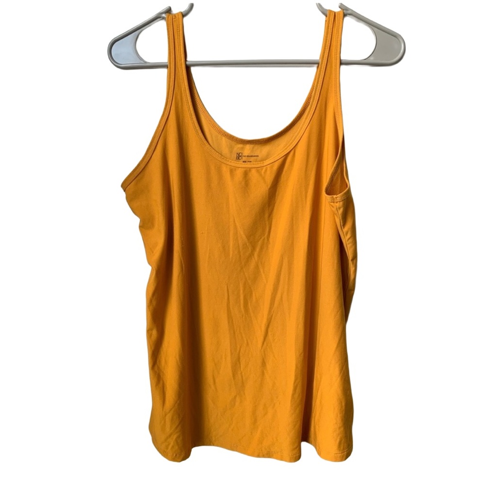NOBO Junior’s Golden Orange Sleeveless Tank Top Size: XXL (19)